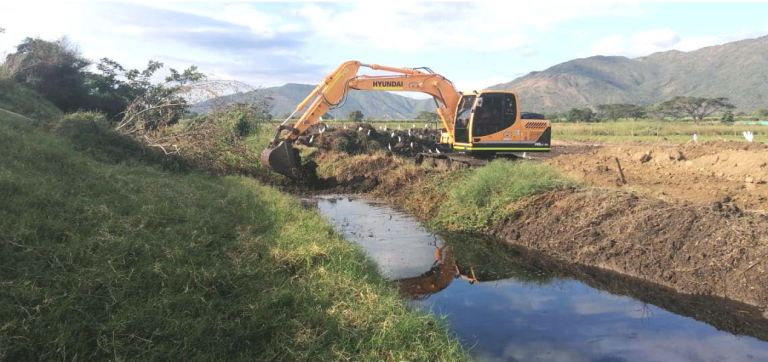 Construcción de Jarillón para el beneficio de la comunidad del municipio de Bolivar, Valle