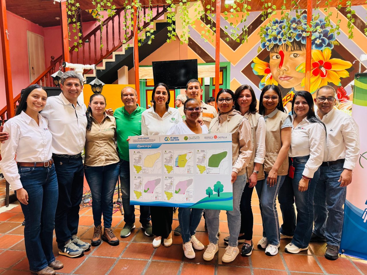 Riopaila Castilla apoya el fortalecimiento de 14 acueductos comunitarios rurales en el suroccidente colombiano